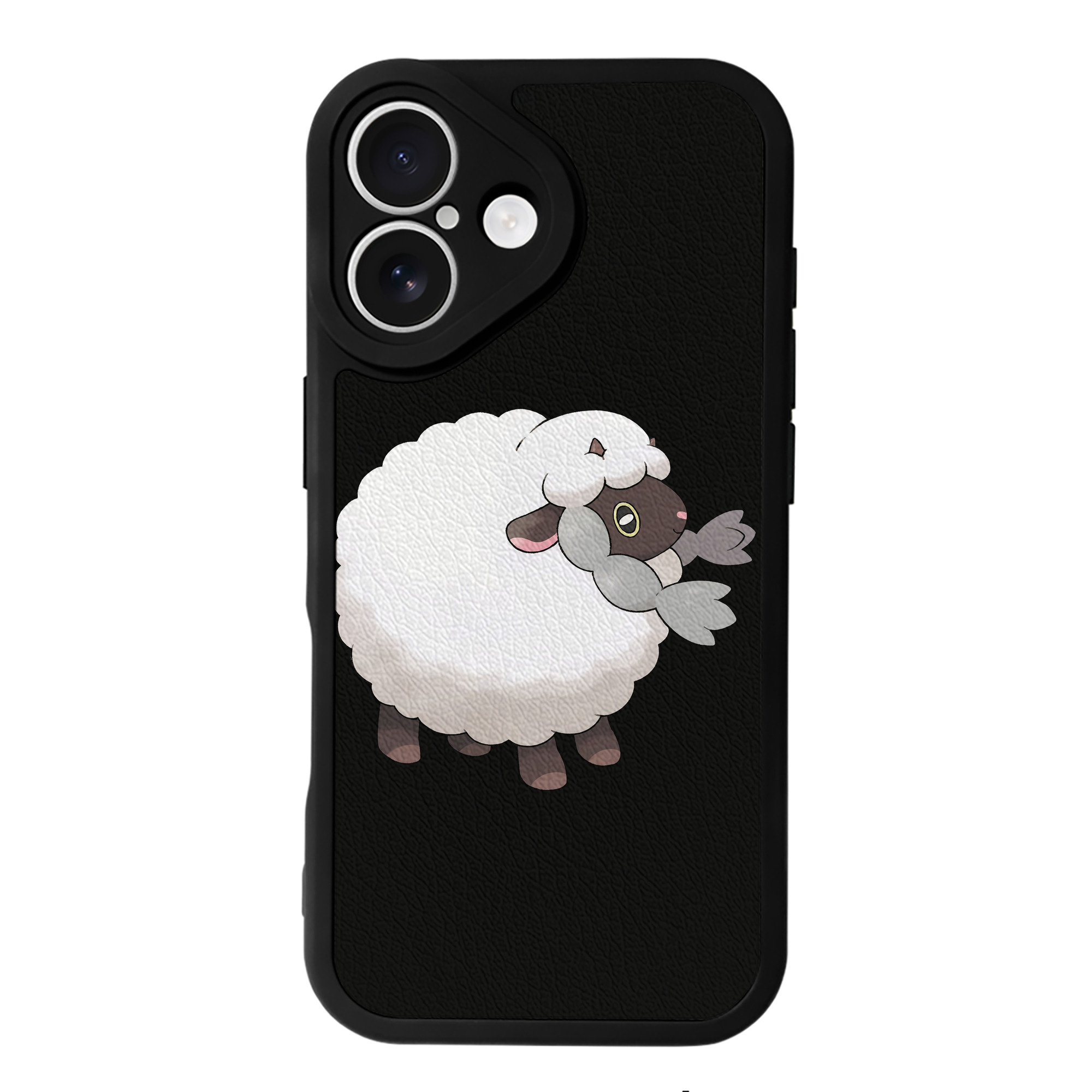（画像用） ポケットモンスター Pokémon 【iPhone 16シリーズ対応】シリコンスマホケース（レザー調） 材質：シリコン
